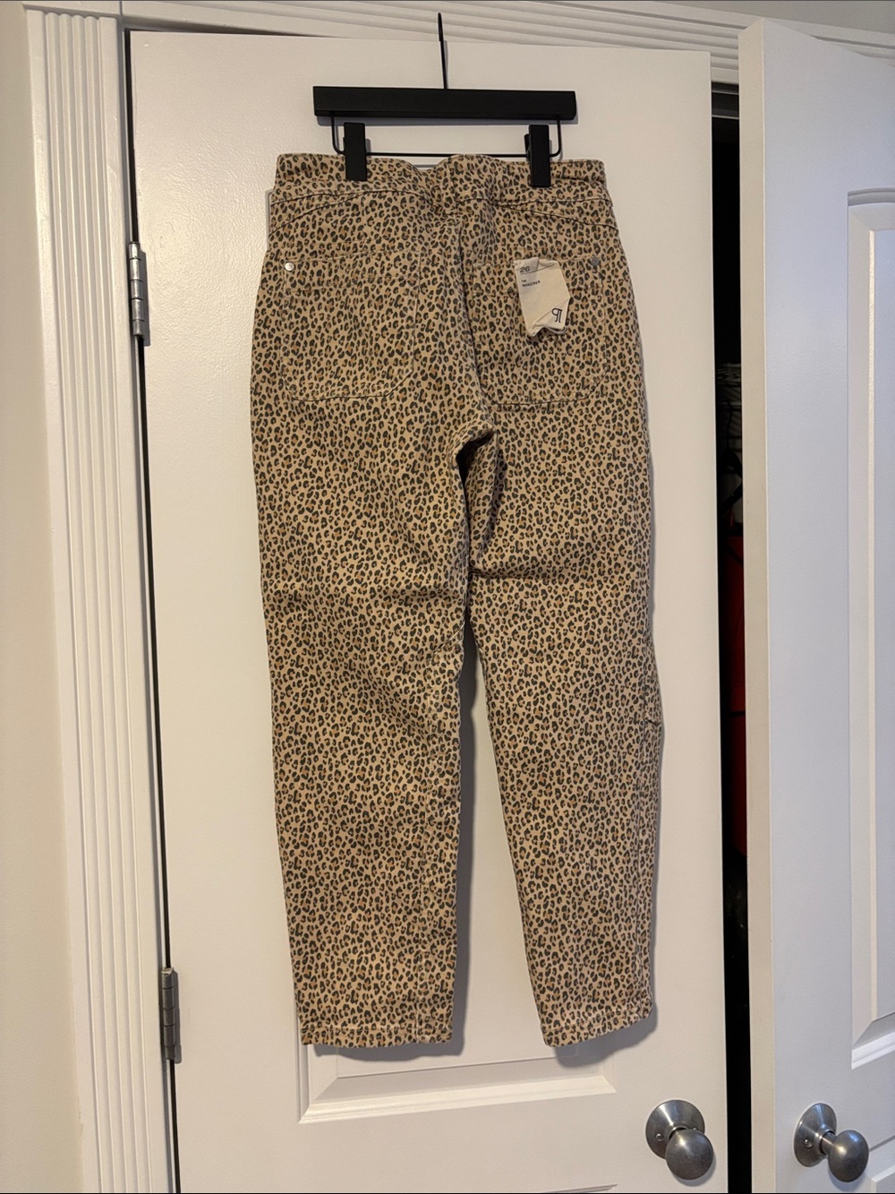 Pilcro Anthropologie The Wanderer Leopard print jeans - Picture 4 of 4